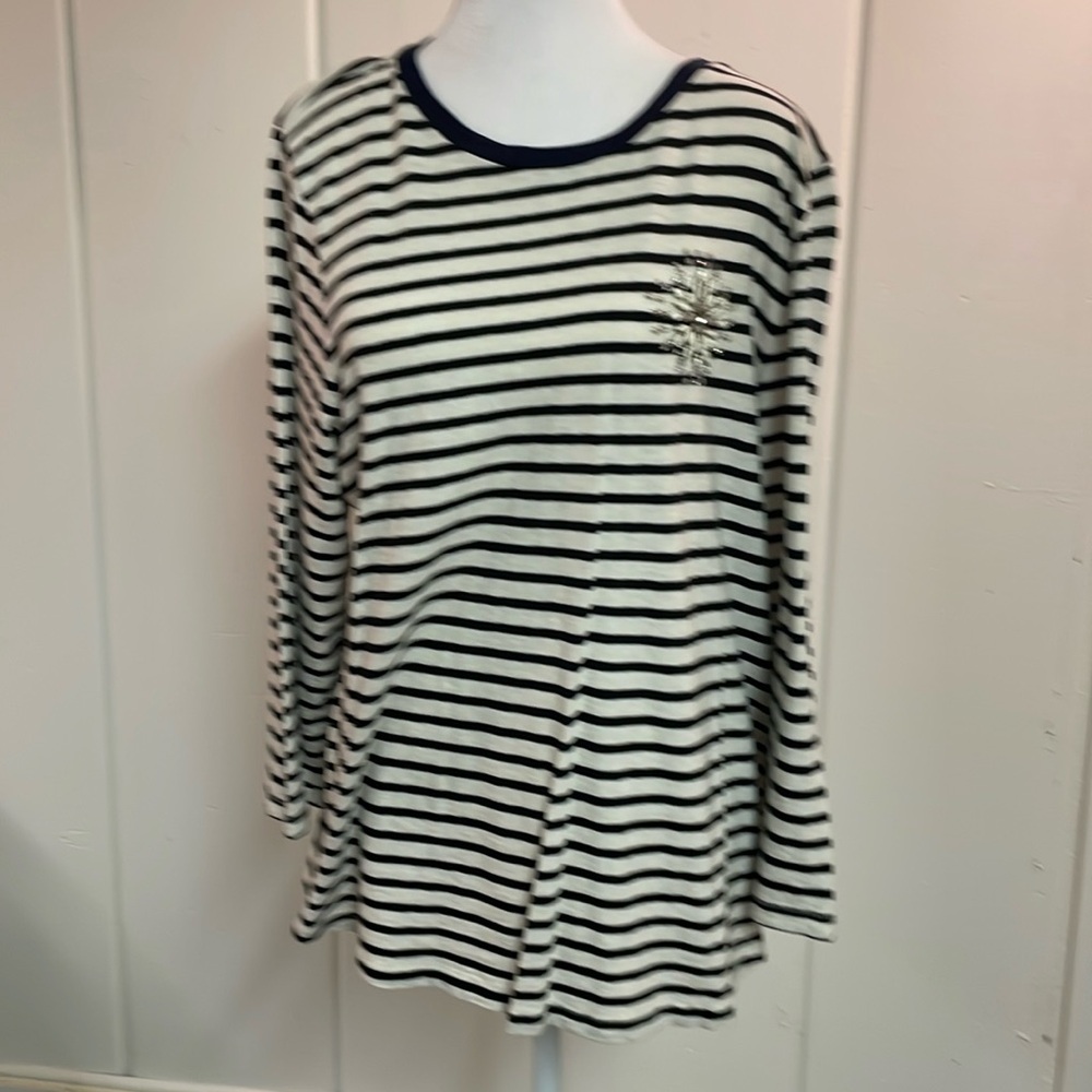 J Crew beaded top